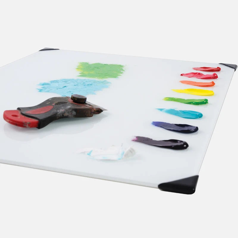 POSH® Glass Palettes, white