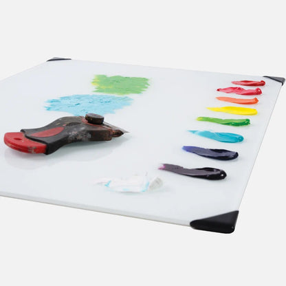 POSH® Glass Palettes, white