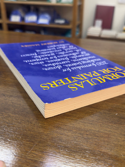 Formulas for Painters by Robert Massey