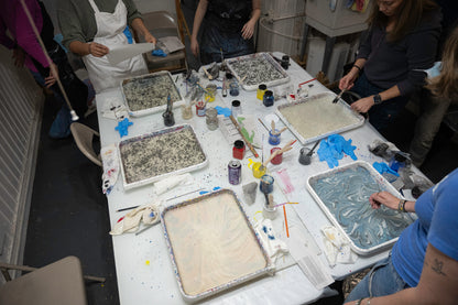 Oct 10 | Marbling With Handmade Paint w/ Sheryl Oppenheim