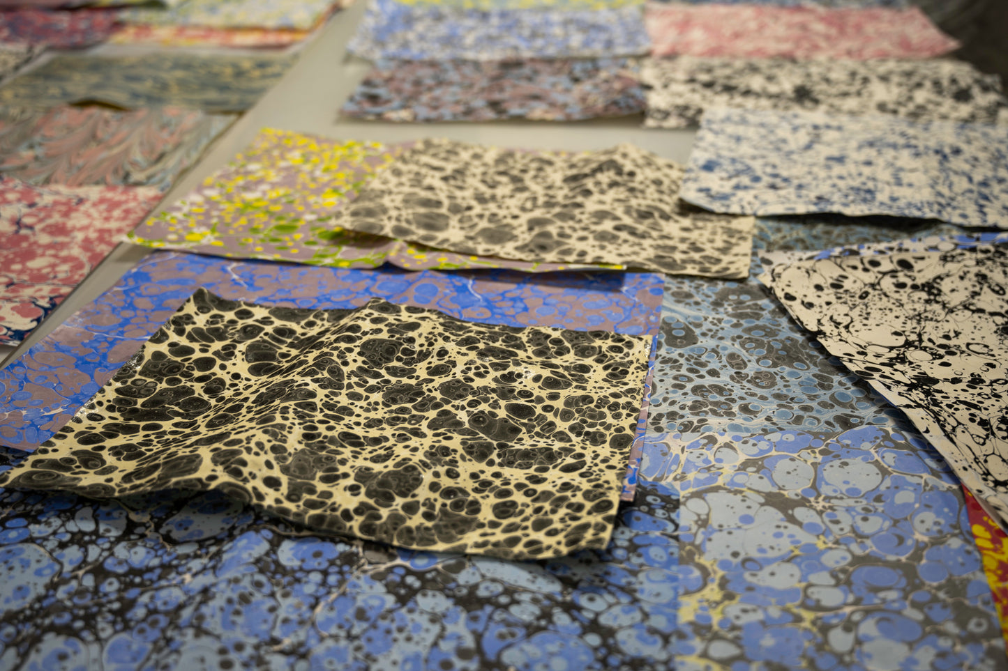 Oct 10 | Marbling With Handmade Paint w/ Sheryl Oppenheim