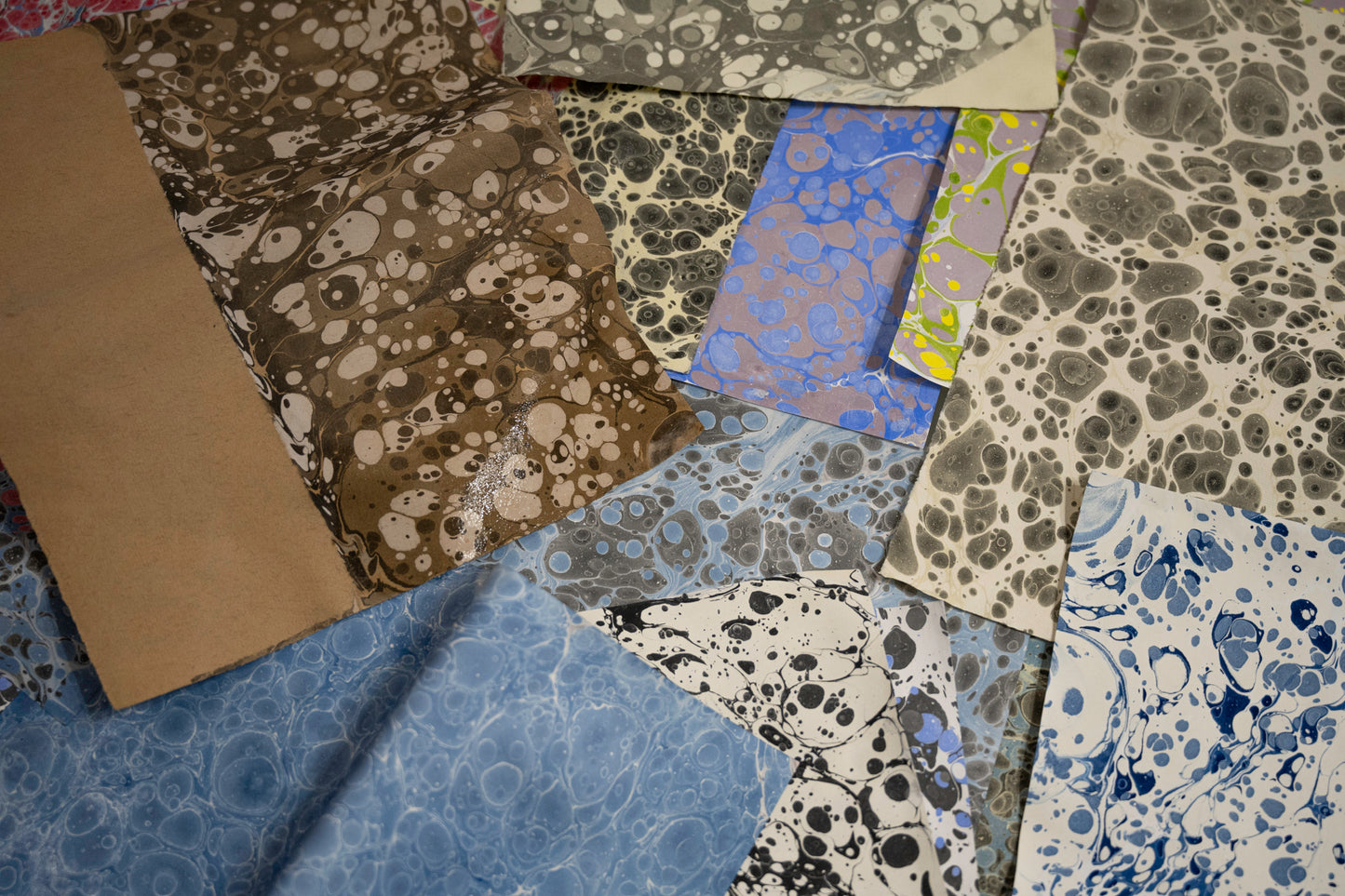 Oct 10 | Marbling With Handmade Paint w/ Sheryl Oppenheim