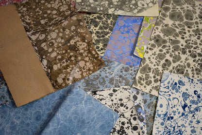 Oct 10 | Marbling With Handmade Paint w/ Sheryl Oppenheim