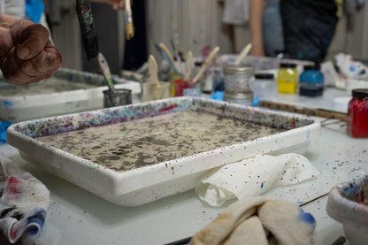Oct 10 | Marbling With Handmade Paint w/ Sheryl Oppenheim