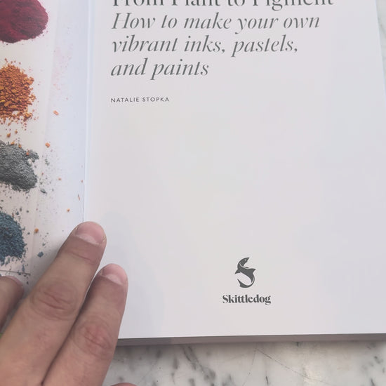 flip through of pigment book